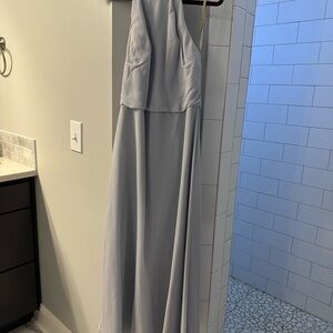 Jenny Yoo bridesmaid halter Gown